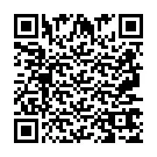 QR Code for Phone number +2697767549