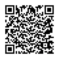 QR Code for Phone number +2697767550