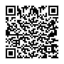 QR Code for Phone number +2697767598