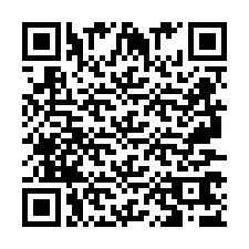 QR код за телефонен номер +2697767618