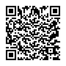 QR Code pour le numéro de téléphone +2697767631