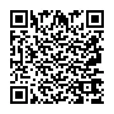 QR Code for Phone number +2697767694