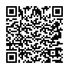 QR Code for Phone number +2697767784