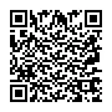 QR Code for Phone number +2697767810