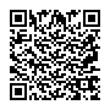 QR Code for Phone number +2697767845