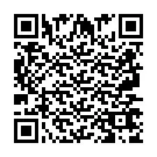 QR Code for Phone number +2697767868