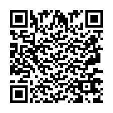 QR Code for Phone number +2697767870