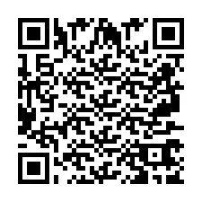 QR Code for Phone number +2697767904