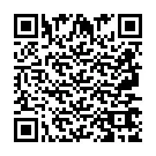 QR Code for Phone number +2697767928