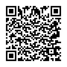 QR Code for Phone number +2697767954