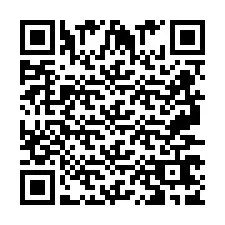 QR-код для номера телефона +2697767959