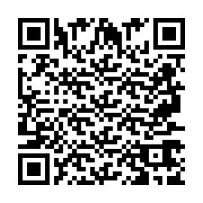 QR Code for Phone number +2697767986