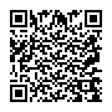 QR Code for Phone number +2697768021