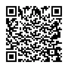 QR Code for Phone number +2697768054