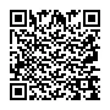 QR код за телефонен номер +2697768064