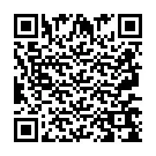 QR-Code für Telefonnummer +2697768070