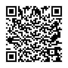 QR Code for Phone number +2697768087