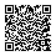 QR Code for Phone number +2697768090