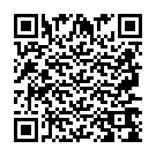 QR Code for Phone number +2697768092
