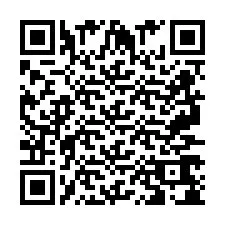 QR Code for Phone number +2697768099