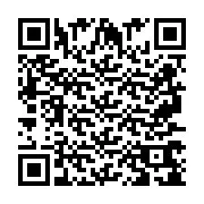 QR Code for Phone number +2697768116