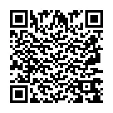 QR Code for Phone number +2697768118