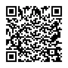 QR Code for Phone number +2697768127