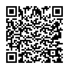 QR Code for Phone number +2697768128