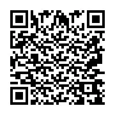 QR Code for Phone number +2697768139