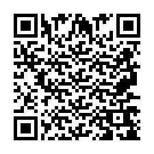 QR Code for Phone number +2697768157
