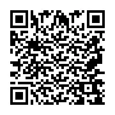 QR Code for Phone number +2697768177