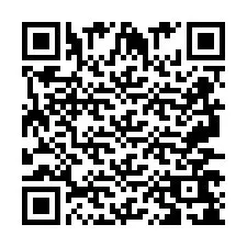 QR Code for Phone number +2697768179