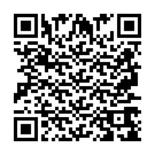 QR Code for Phone number +2697768186