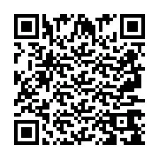 QR Code for Phone number +2697768188