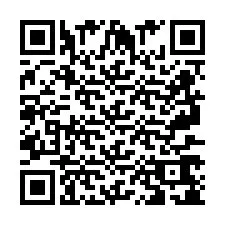 QR Code for Phone number +2697768190