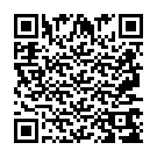 QR Code for Phone number +2697768309