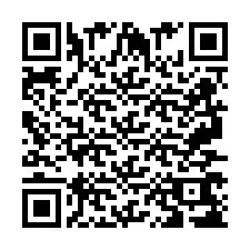 Código QR para número de telefone +2697768329