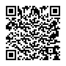 QR Code for Phone number +2697768406