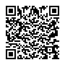 QR Code สำหรับหมายเลขโทรศัพท์ +2697768420