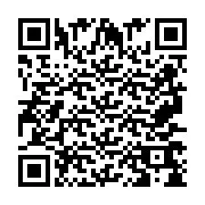 QR Code for Phone number +2697768437