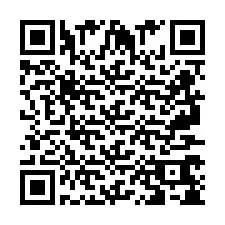 QR Code for Phone number +2697768508