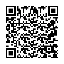 QR-code voor telefoonnummer +2697768545