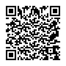 QR код за телефонен номер +2697768587