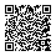 QR-code voor telefoonnummer +2697768602