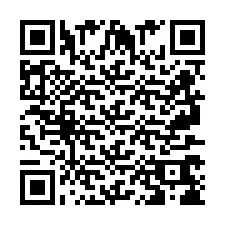 QR Code pour le numéro de téléphone +2697768604