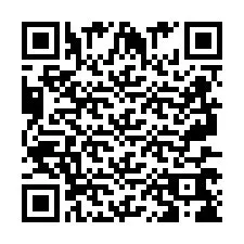 QR kód a telefonszámhoz +2697768620