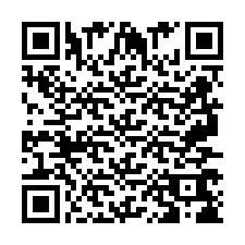 QR Code for Phone number +2697768629