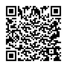 QR код за телефонен номер +2697768669