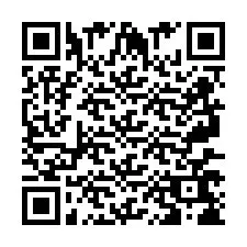 Código QR para número de telefone +2697768670