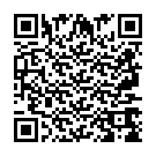 QR код за телефонен номер +2697768688